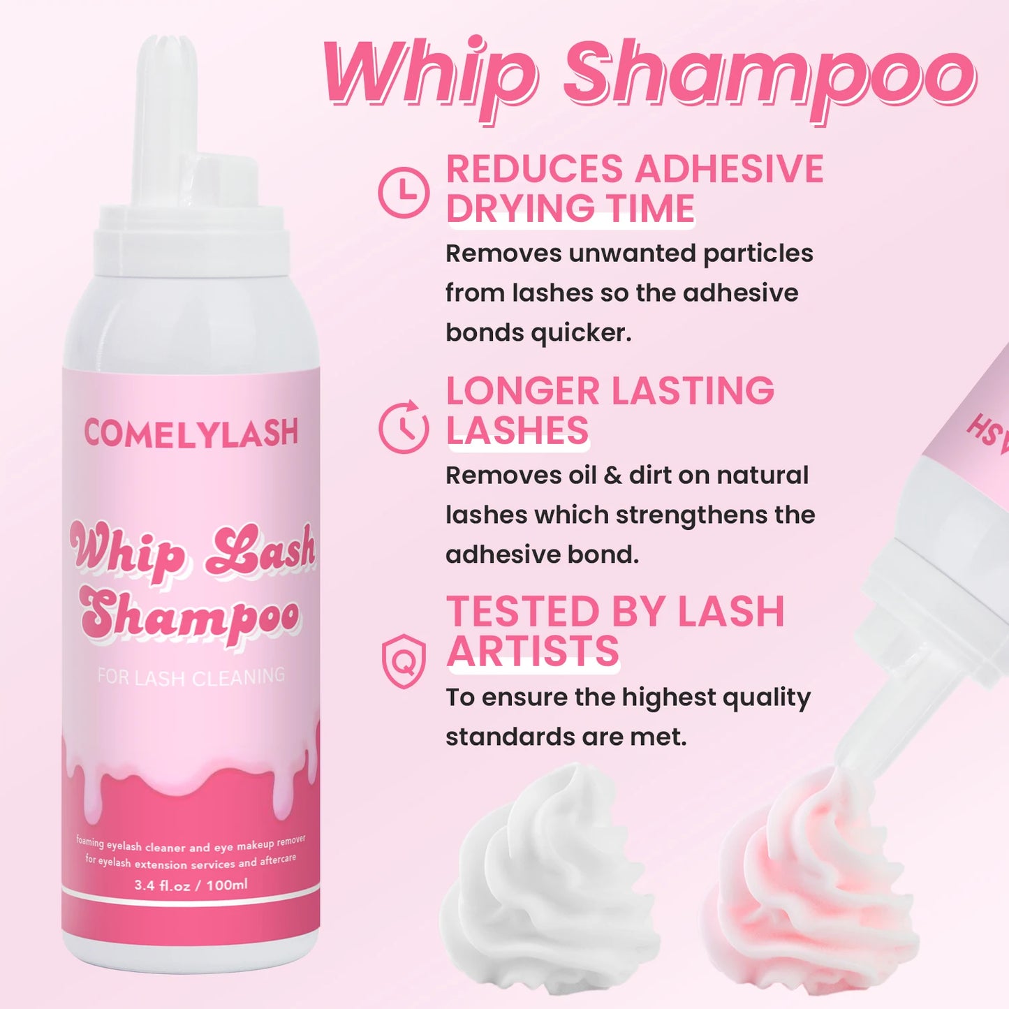 Whipped Lash Cleanser (Wimper Reinigingsschuim)