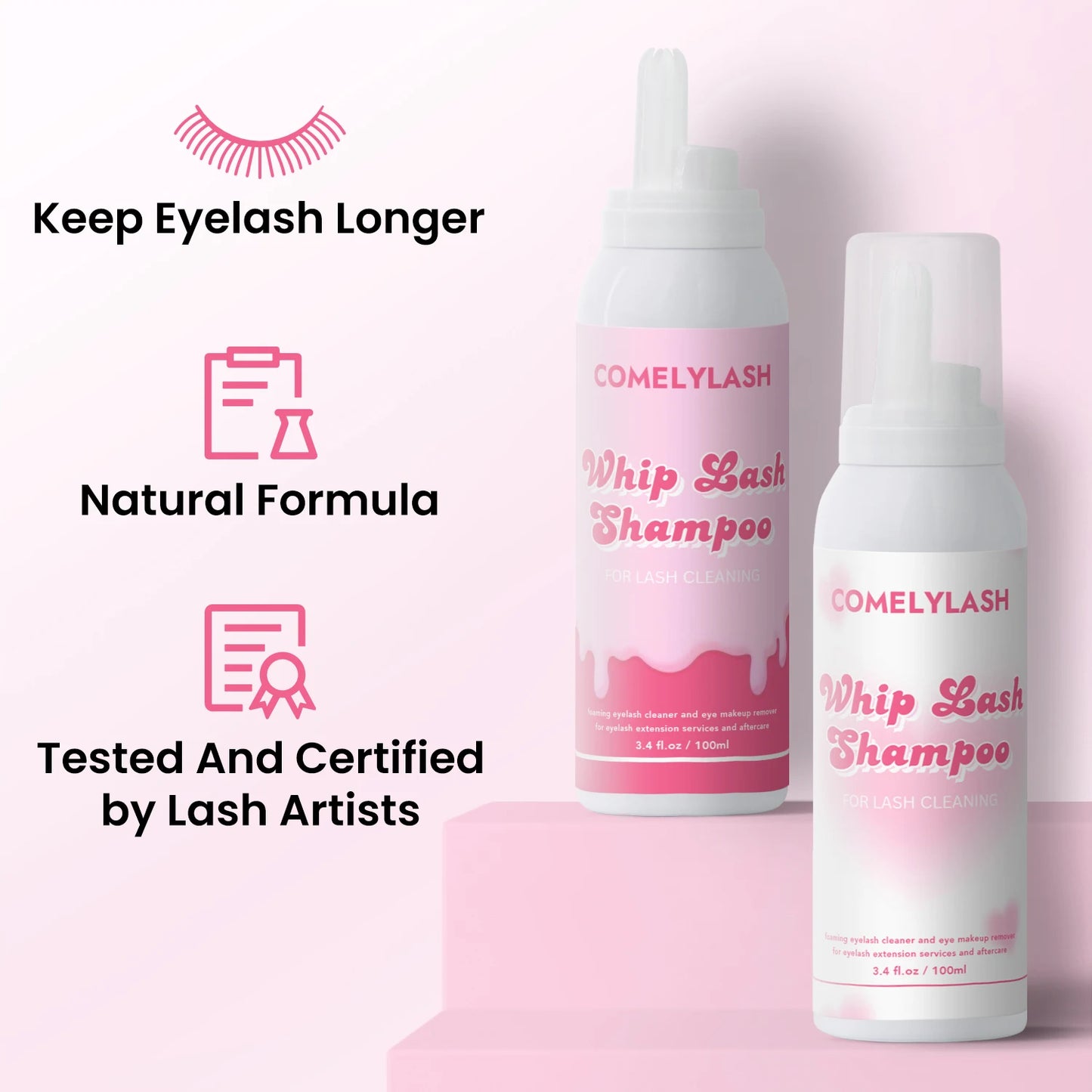 Whipped Lash Cleanser (Wimper Reinigingsschuim)